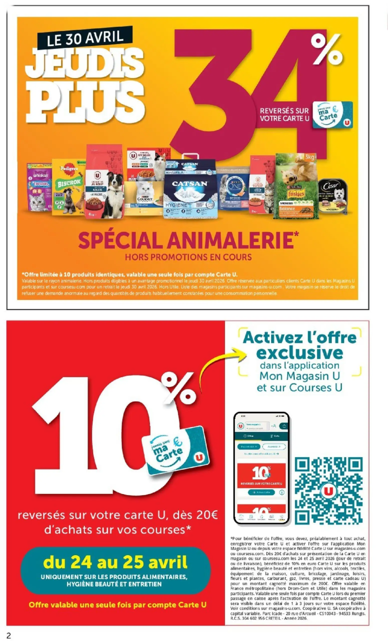 Hyper U catalogue du 21/04 – page 2