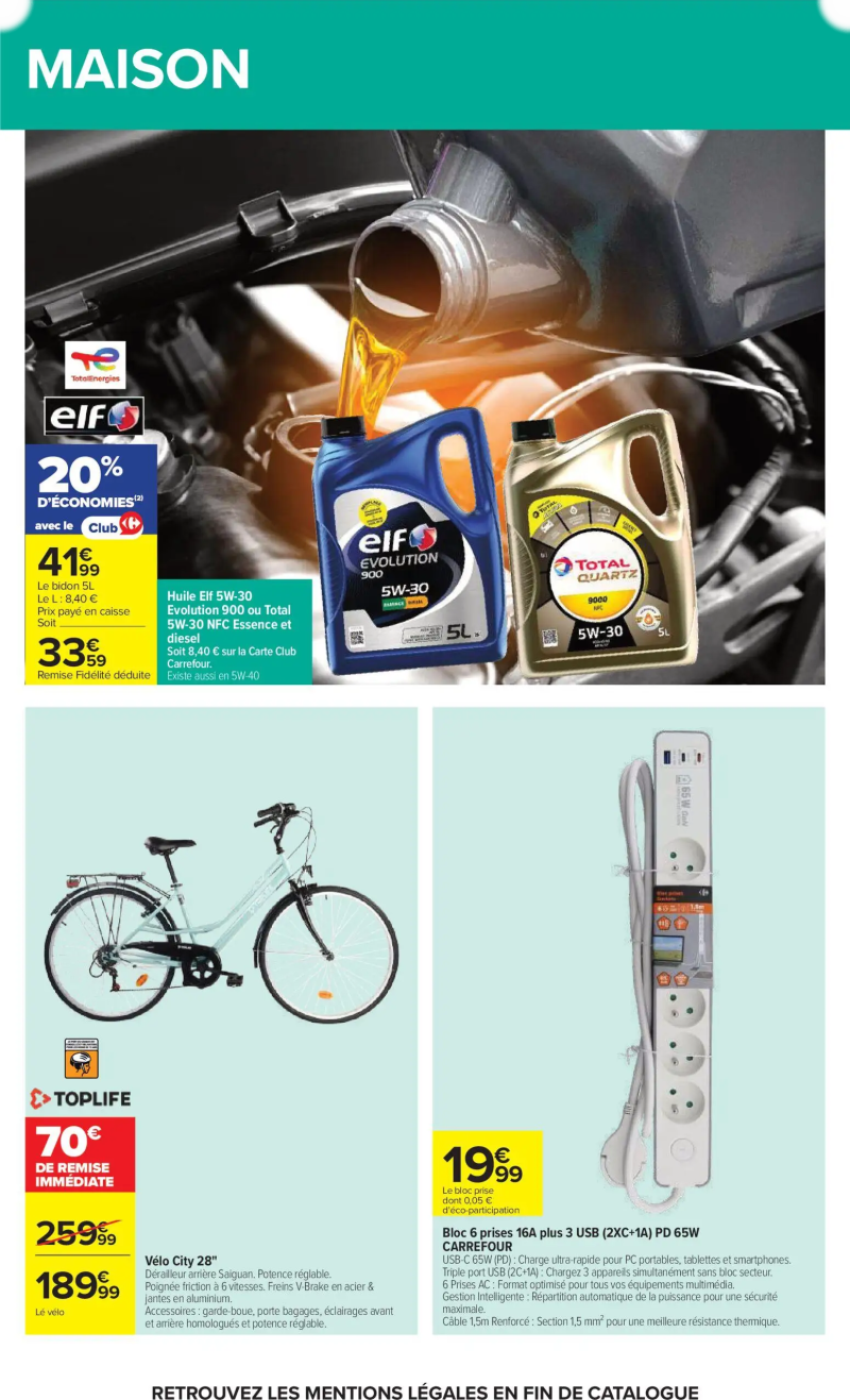 Carrefour catalogue du 28/04 – page 56