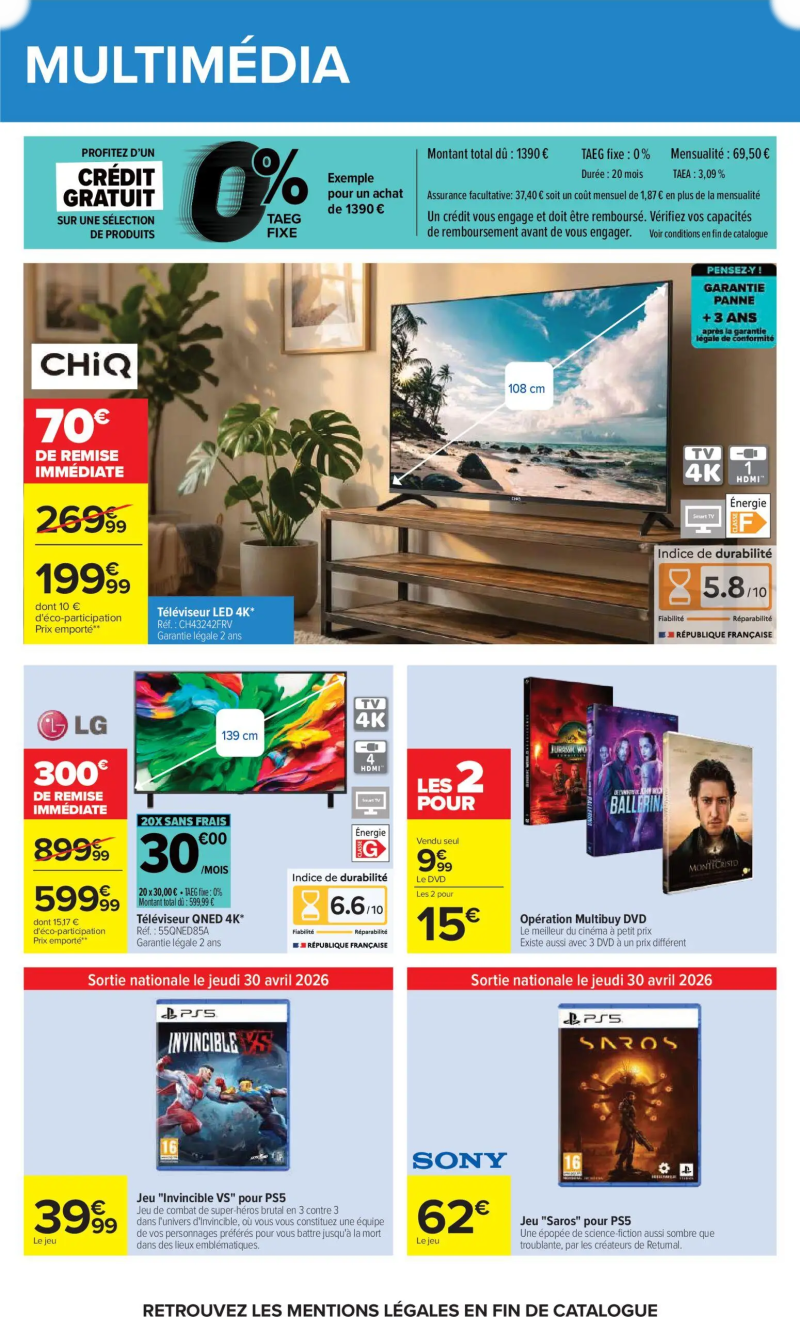 Carrefour catalogue du 28/04 – page 64