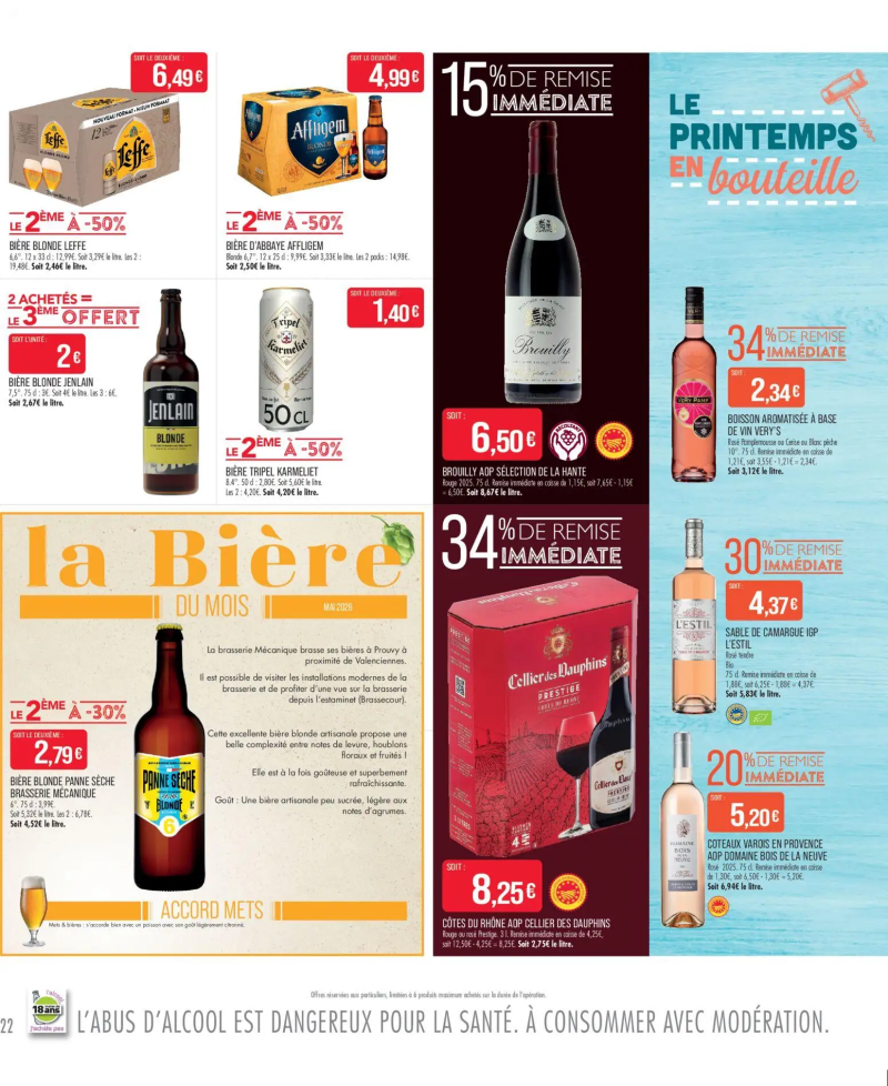 Supermarchés Match catalogue du 28/04 – page 22