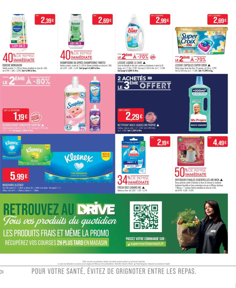 Supermarchés Match catalogue du 28/04 – page 24