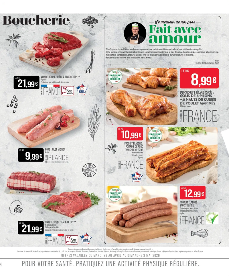 Supermarchés Match catalogue du 28/04 – page 4