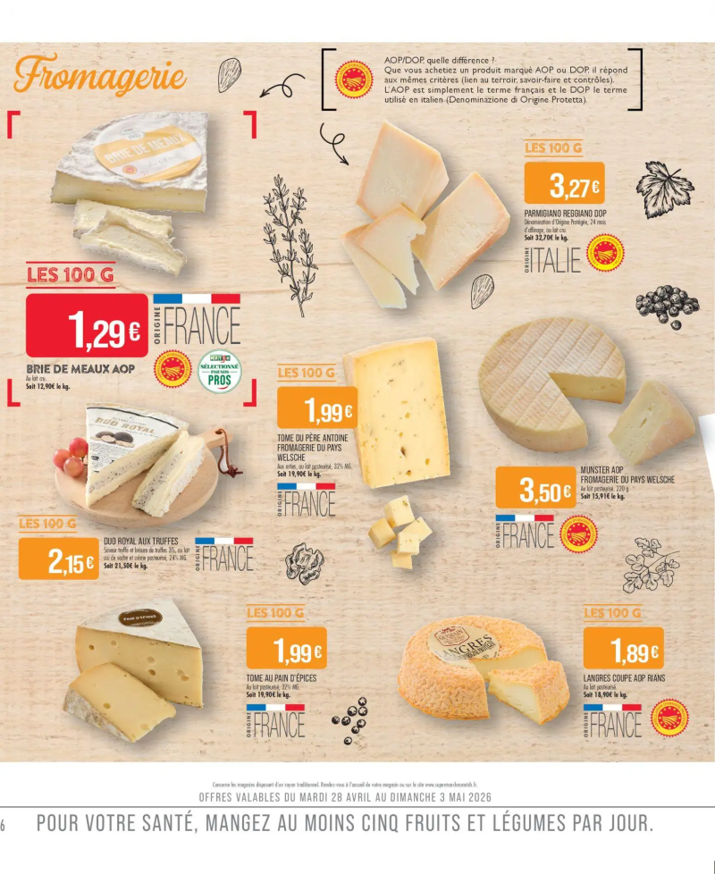 Supermarchés Match catalogue du 28/04 – page 6