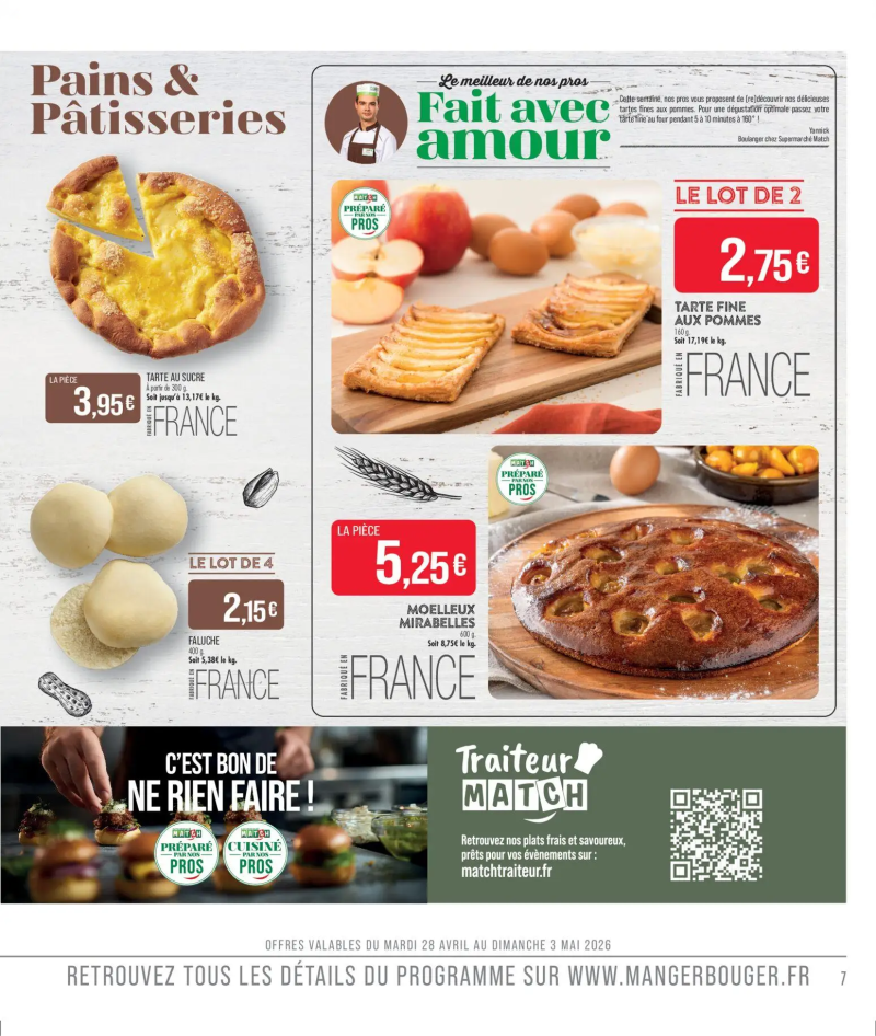 Supermarchés Match catalogue du 28/04 – page 7