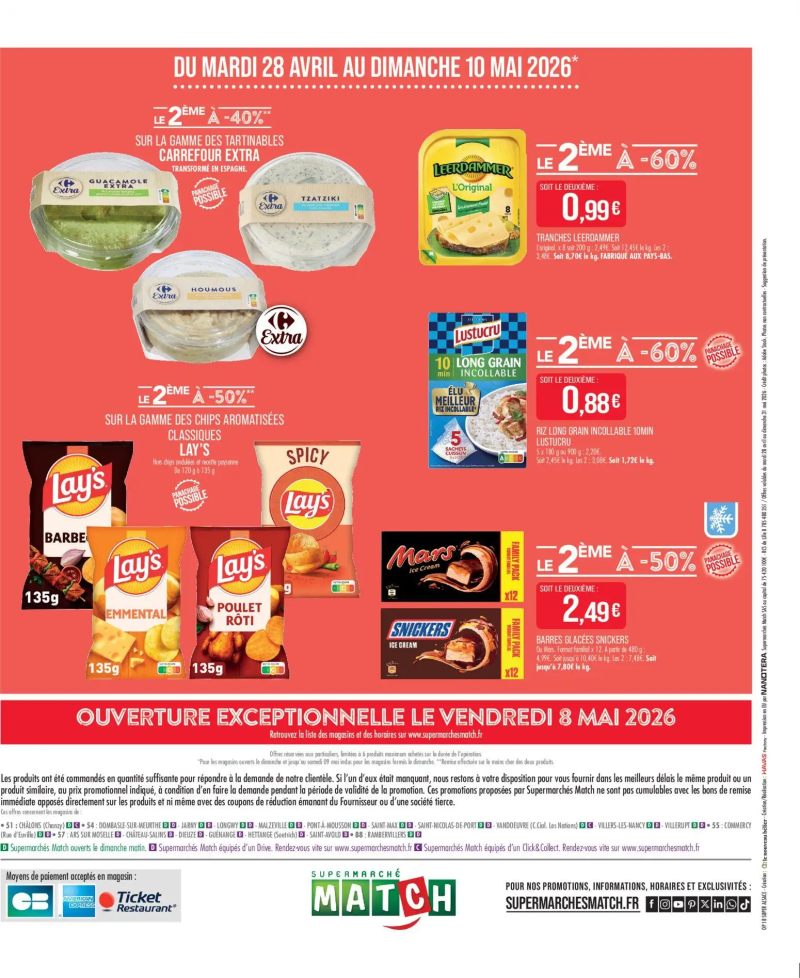 Supermarchés Match catalogue du 28/04 – page 26