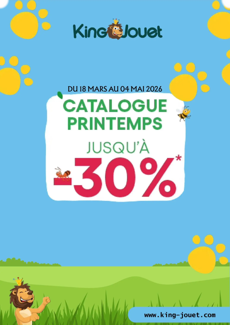 King Jouet catalogue du 18/03 – page 1