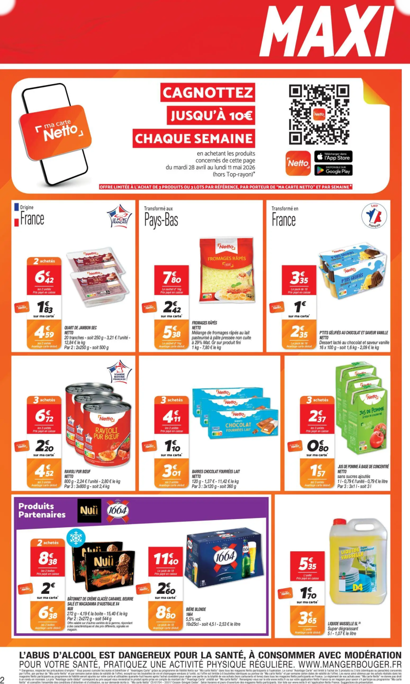 Netto catalogue du 28/04 – page 2