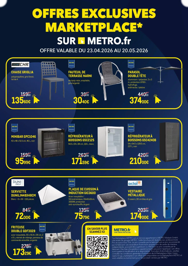 Metro catalogue du 23/04 – page 1