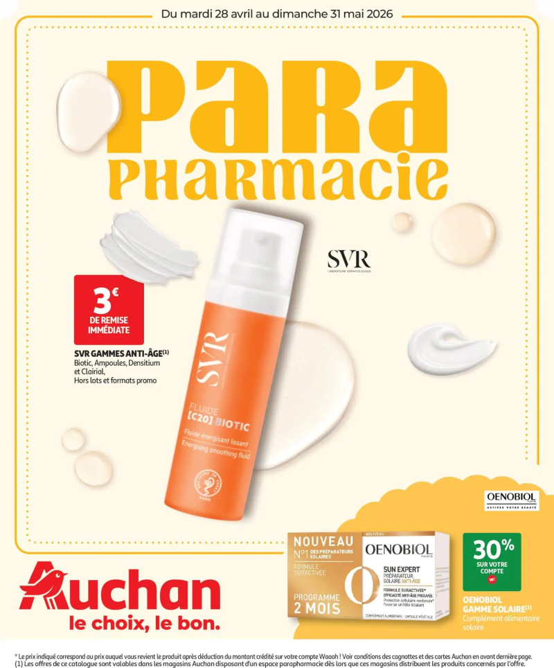 Auchan catalogue du 28/04 – page 1