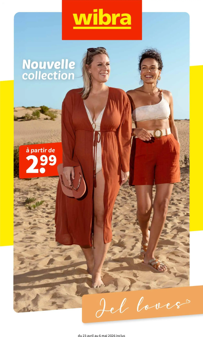 Wibra catalogue du 23/04 – page 1