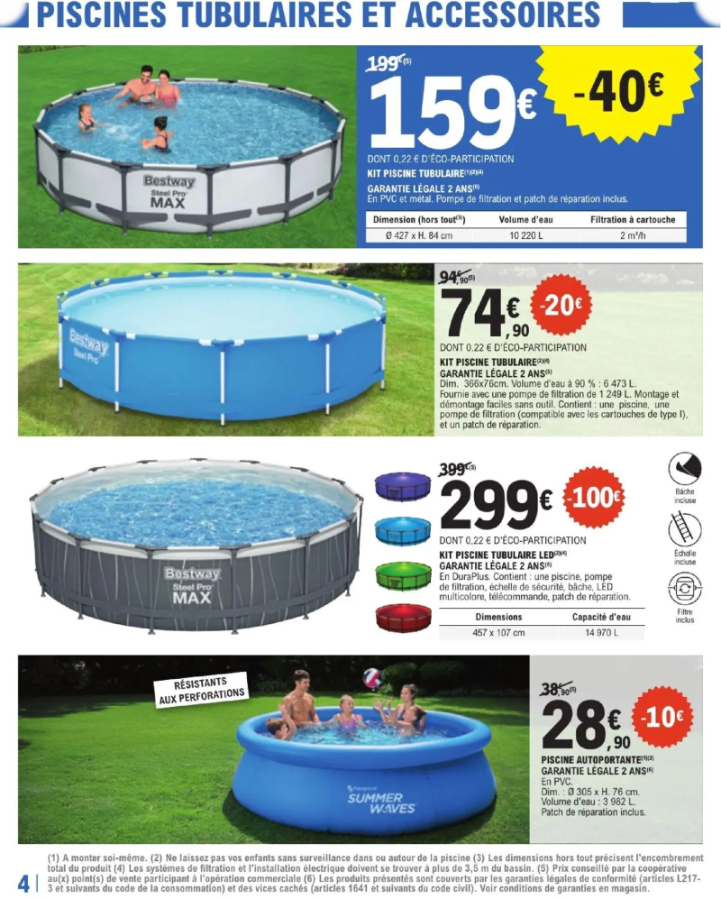 Brico E.Leclerc catalogue du 28/04 – page 4