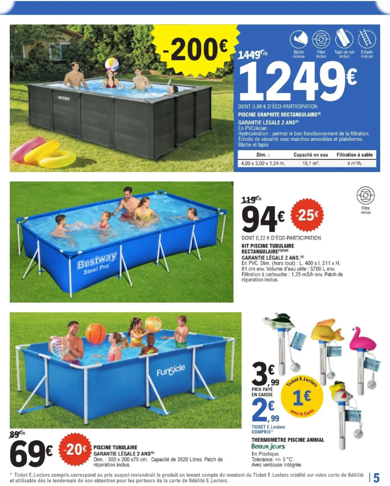 Brico E.Leclerc catalogue du 28/04 – page 5