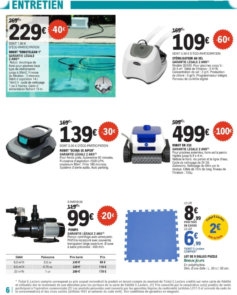 Brico E.Leclerc catalogue du 28/04 – page 6
