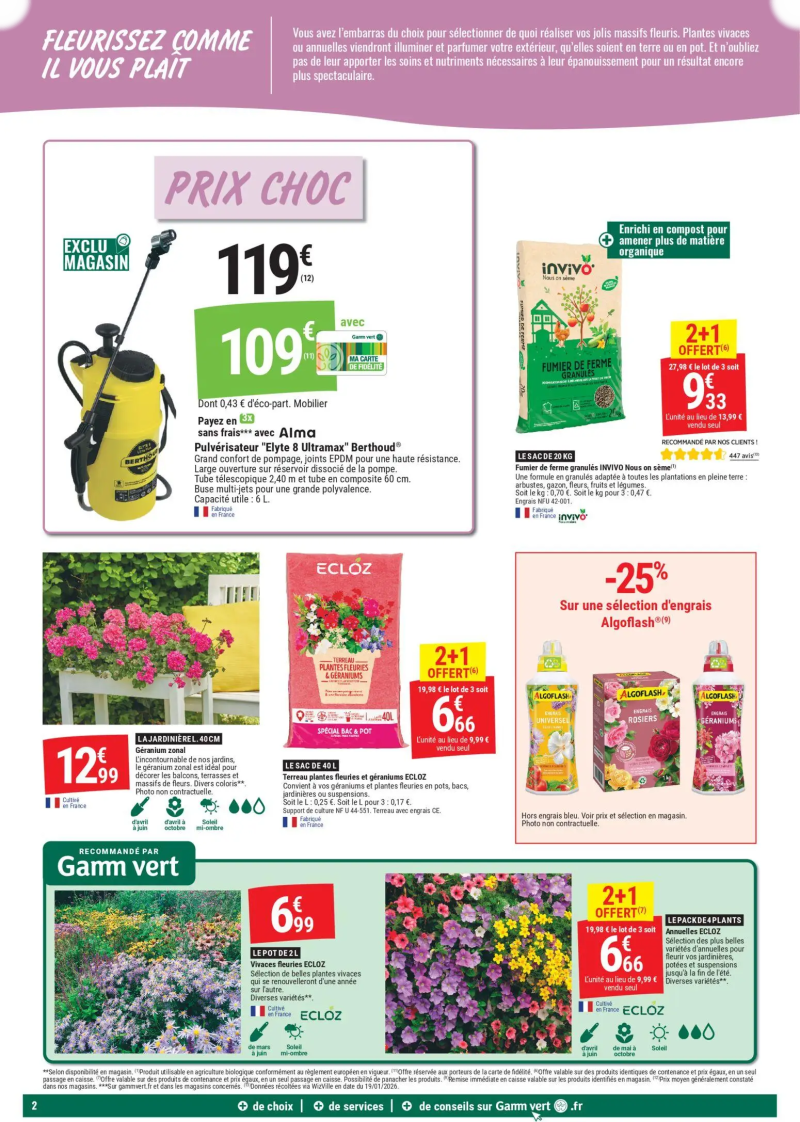 Gamm vert catalogue du 29/04 – page 2