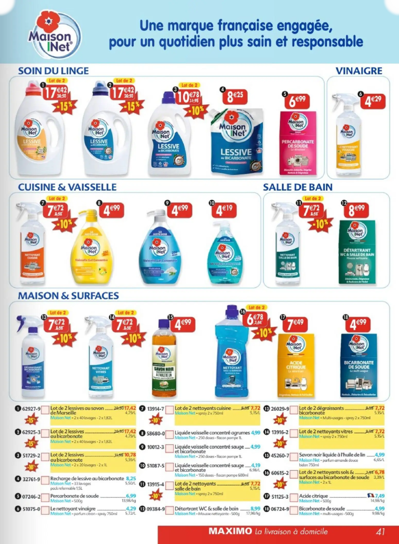 Maximo catalogue du 27/04 – page 41