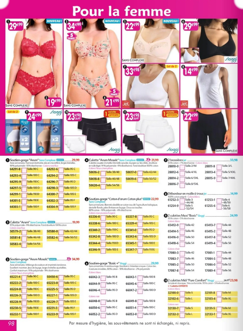 Maximo catalogue du 27/04 – page 98