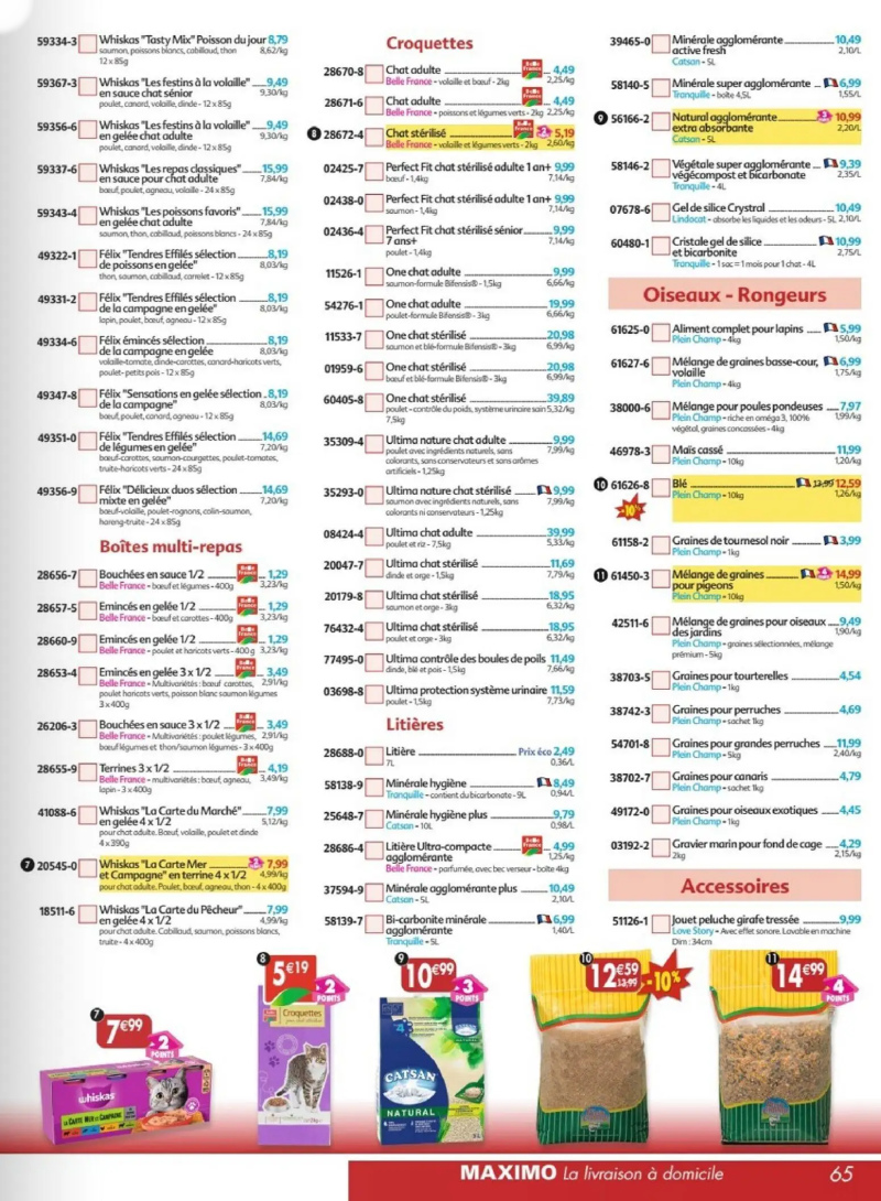 Maximo catalogue du 27/04 – page 65