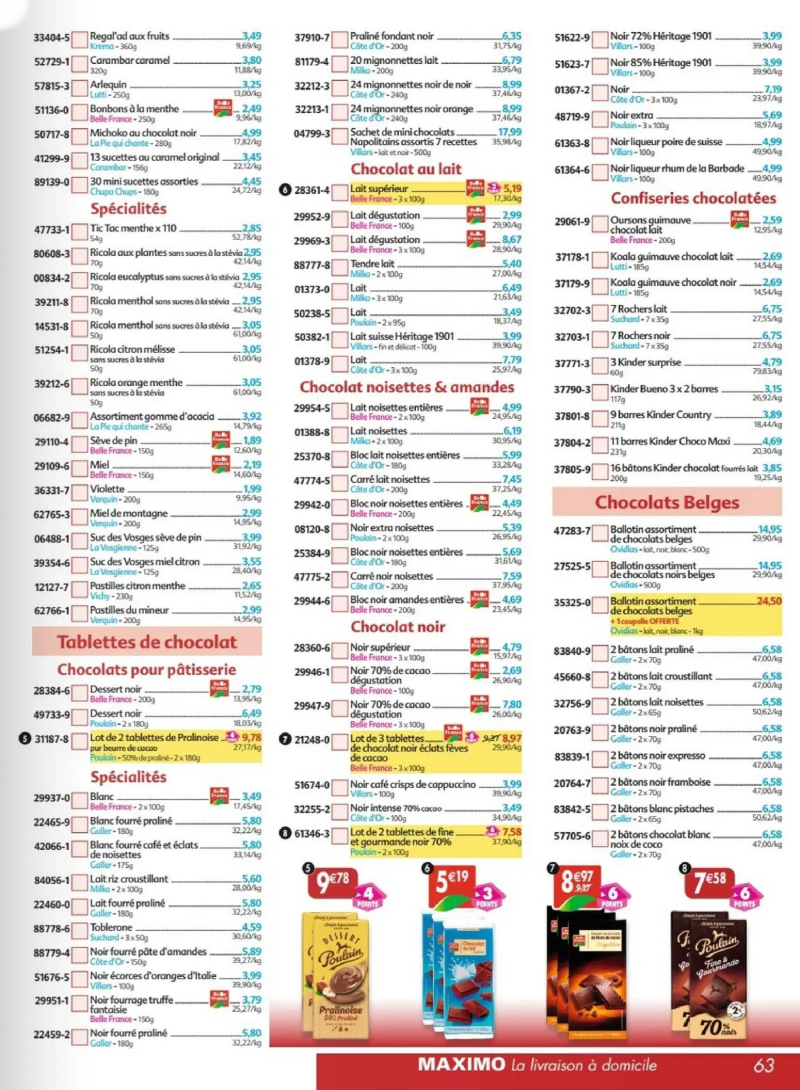 Maximo catalogue du 27/04 – page 63