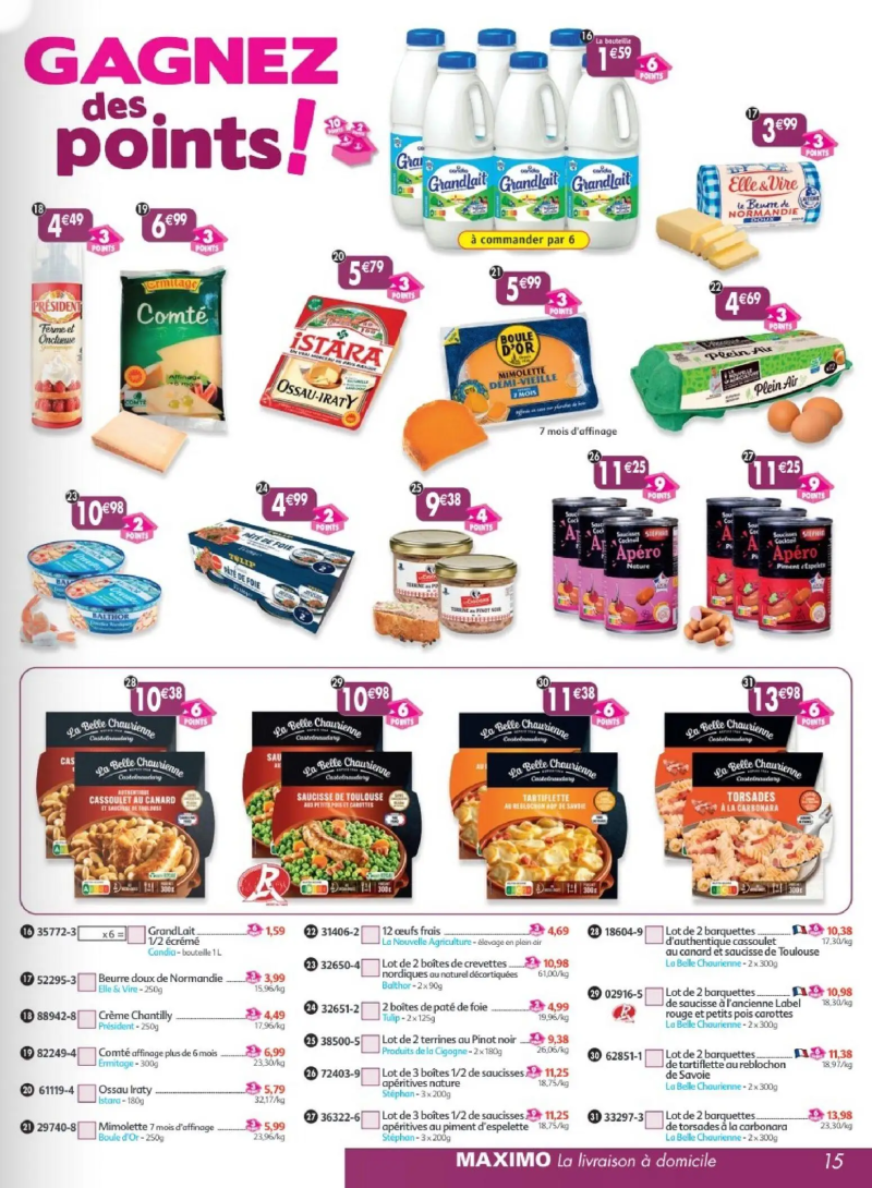 Maximo catalogue du 27/04 – page 15
