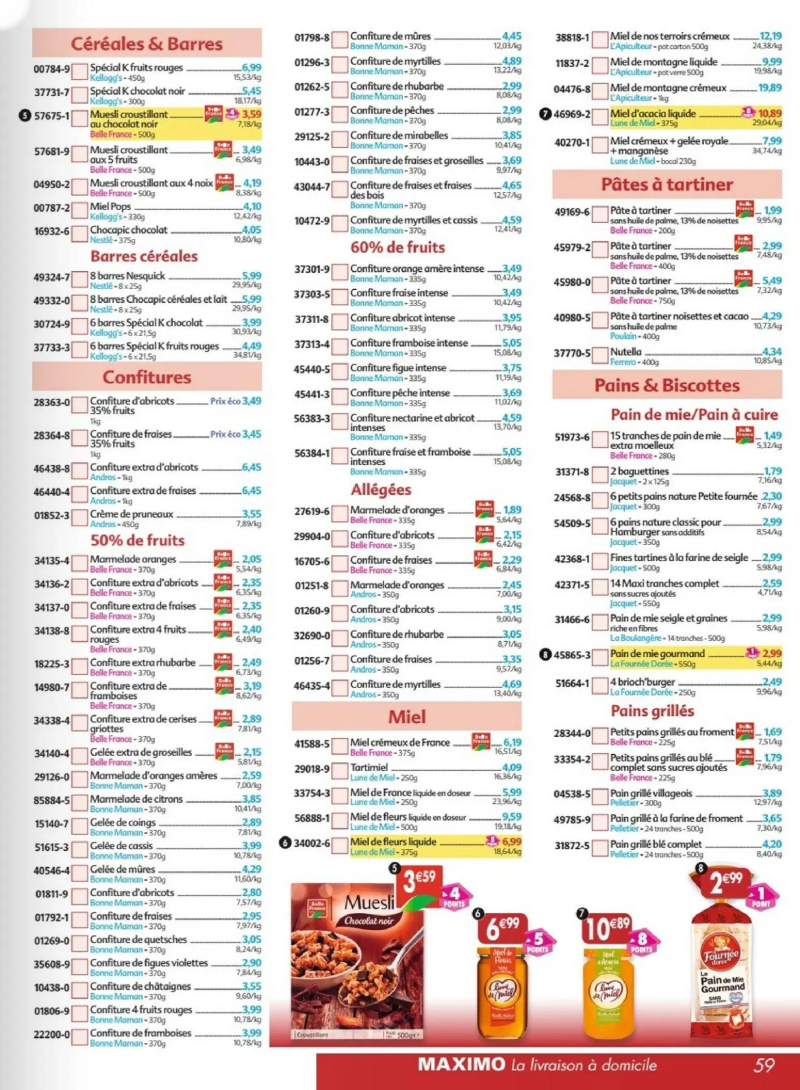 Maximo catalogue du 27/04 – page 59