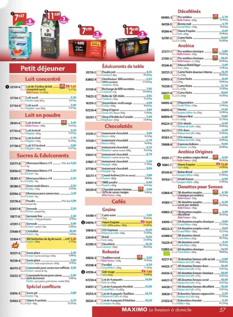 Maximo catalogue du 27/04 – page 57