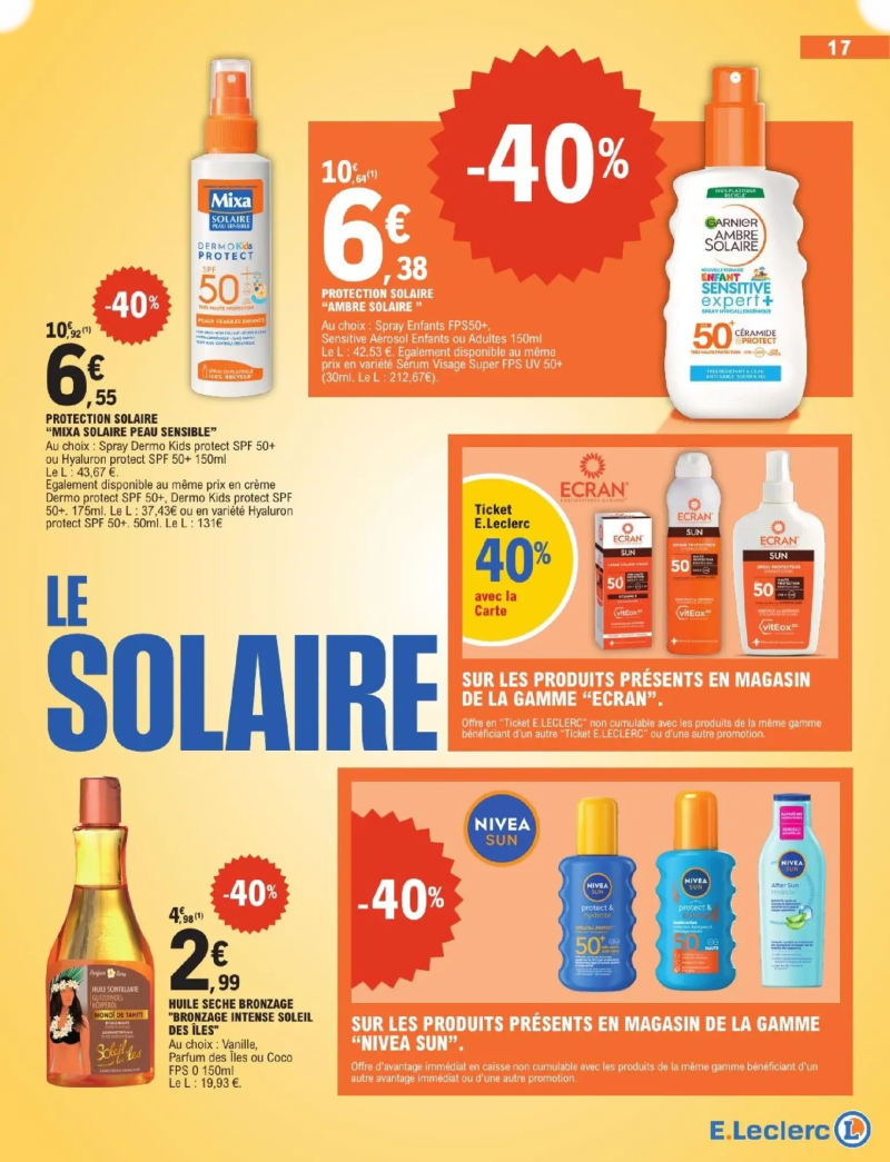 E.Leclerc catalogue du 05/05 – page 17