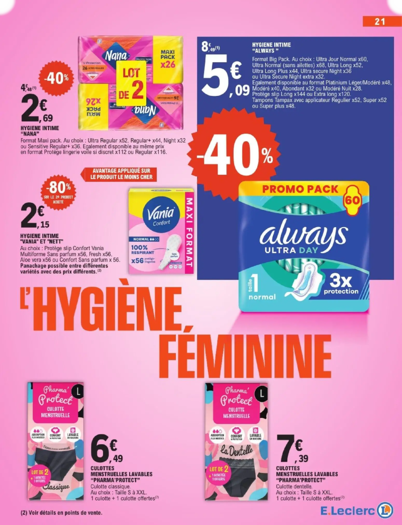 E.Leclerc catalogue du 05/05 – page 21