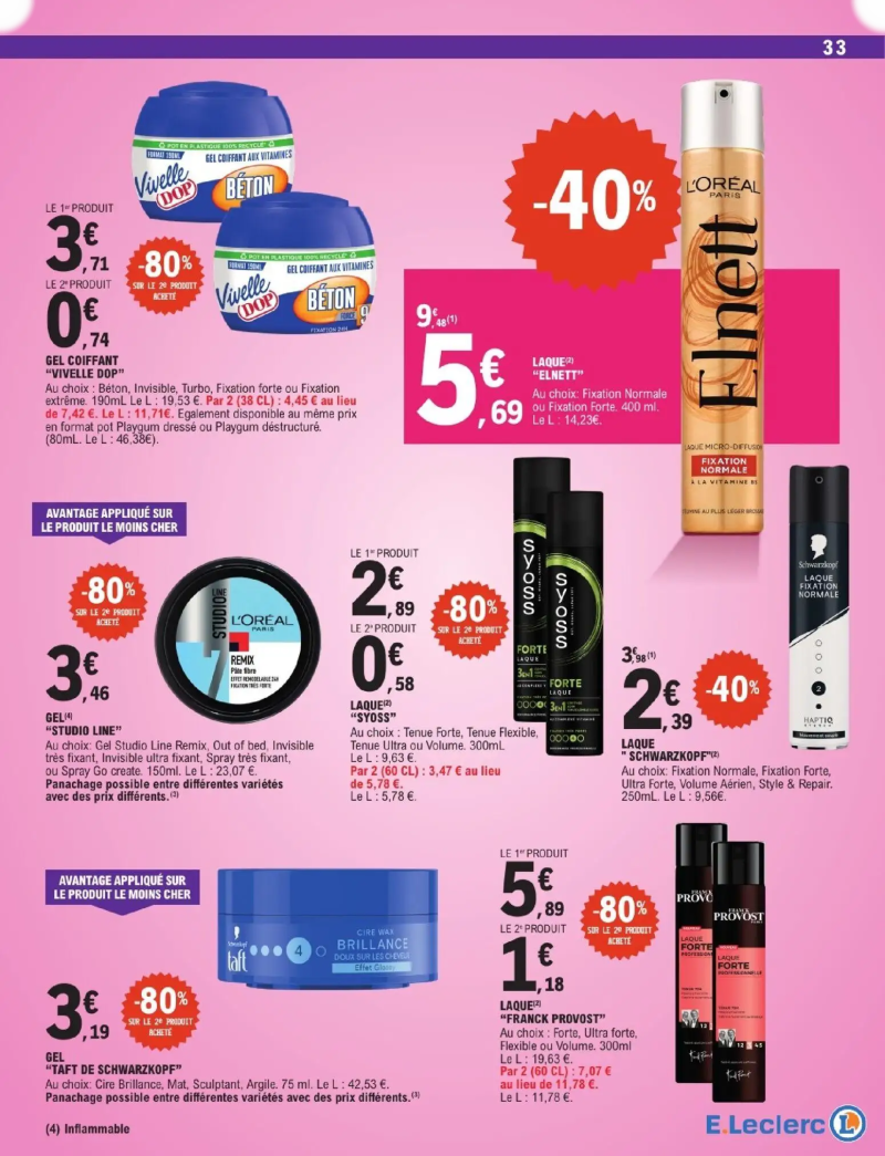 E.Leclerc catalogue du 05/05 – page 33