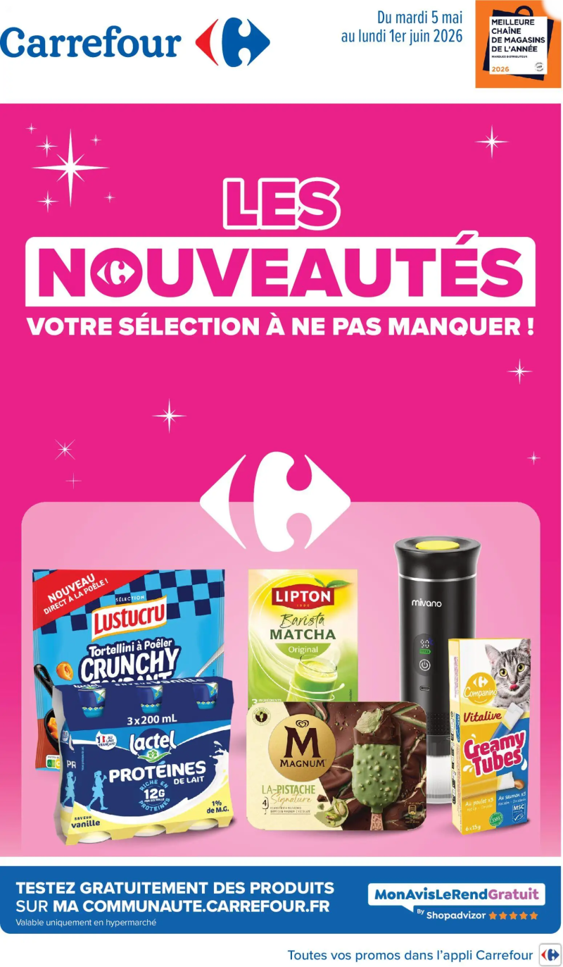 Carrefour catalogue du 05/05 – page 1