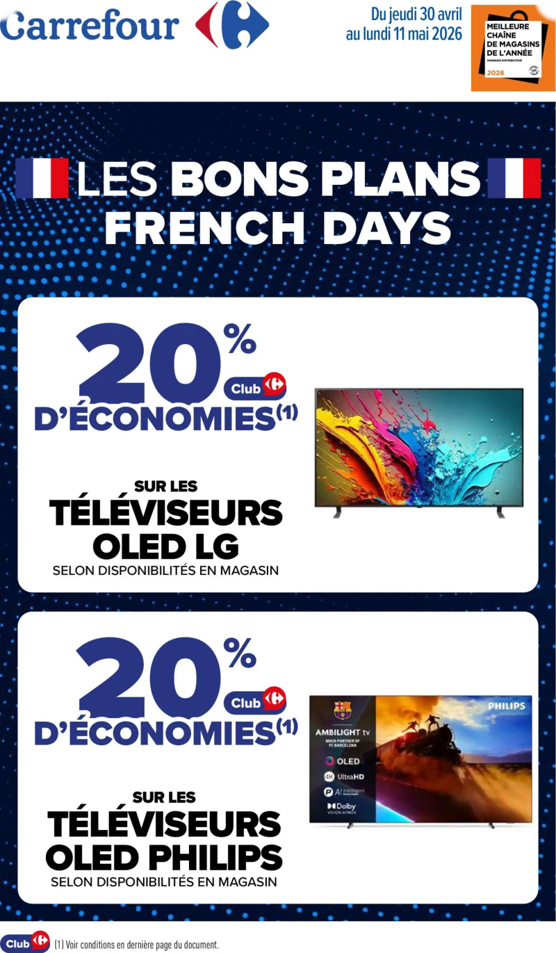 Carrefour catalogue du 30/04 – page 1