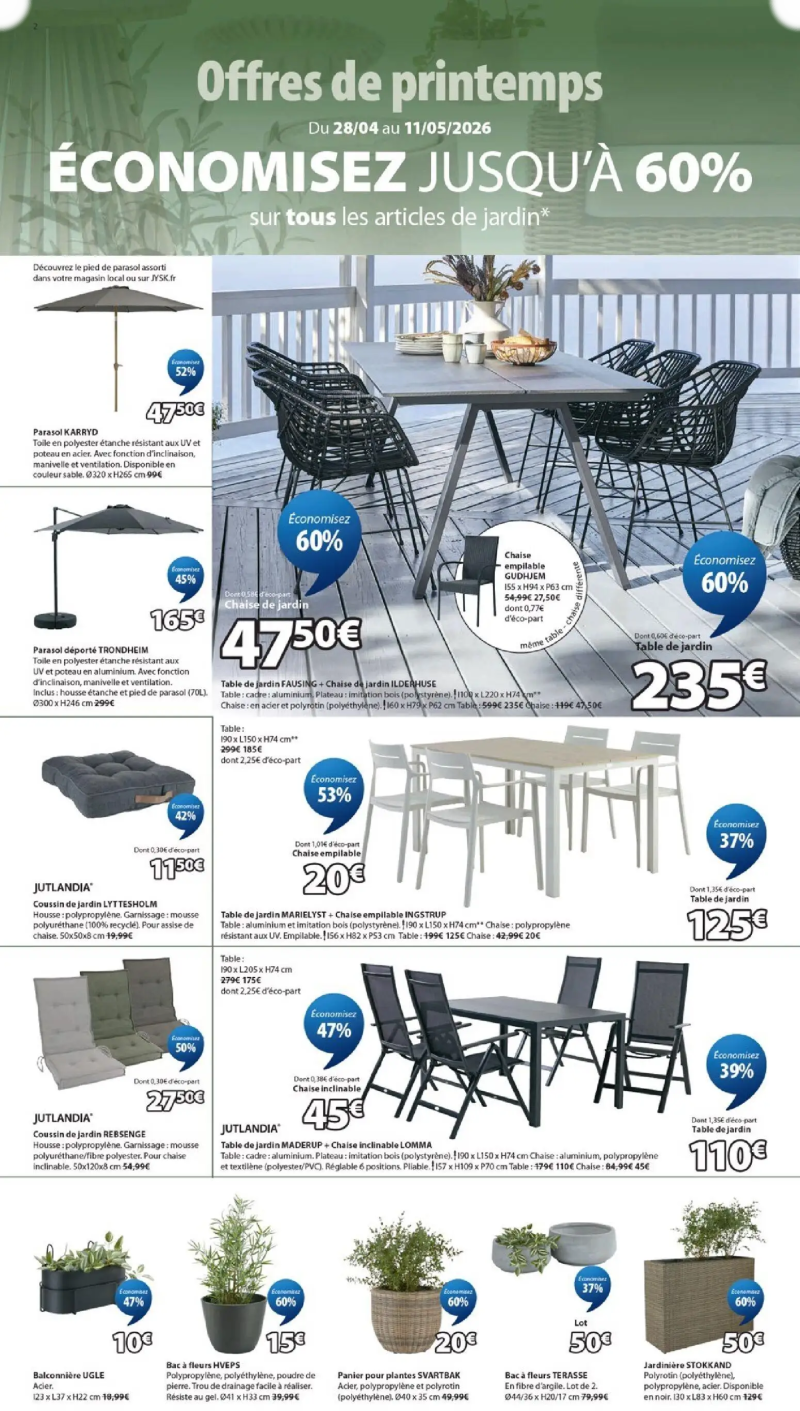Jysk catalogue du 28/04 – page 2