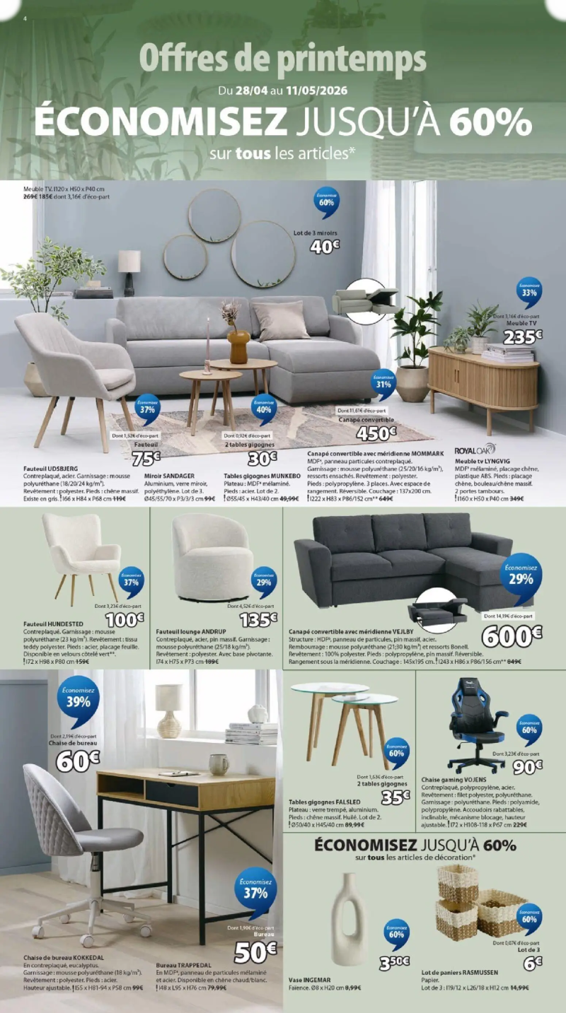 Jysk catalogue du 28/04 – page 4
