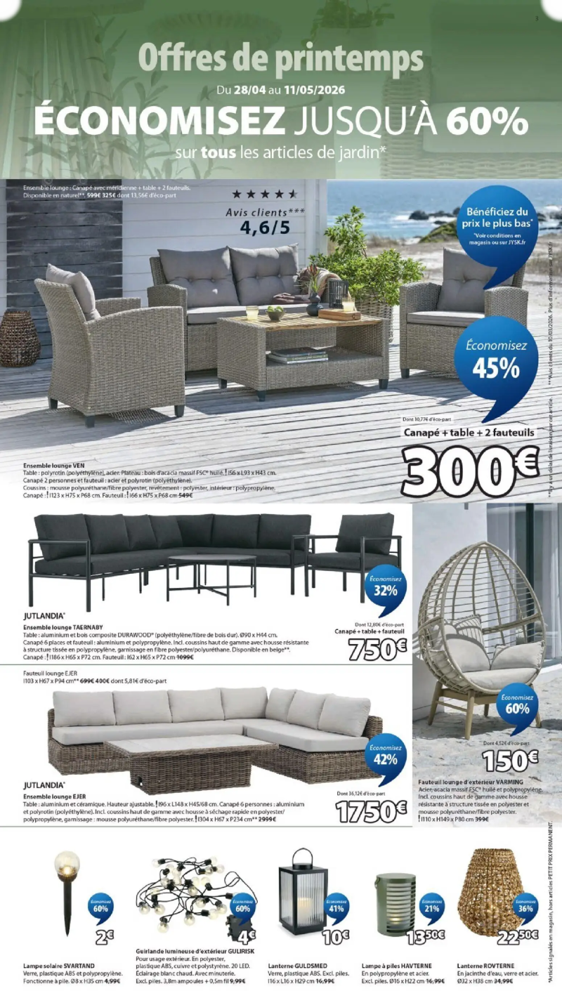 Jysk catalogue du 28/04 – page 3