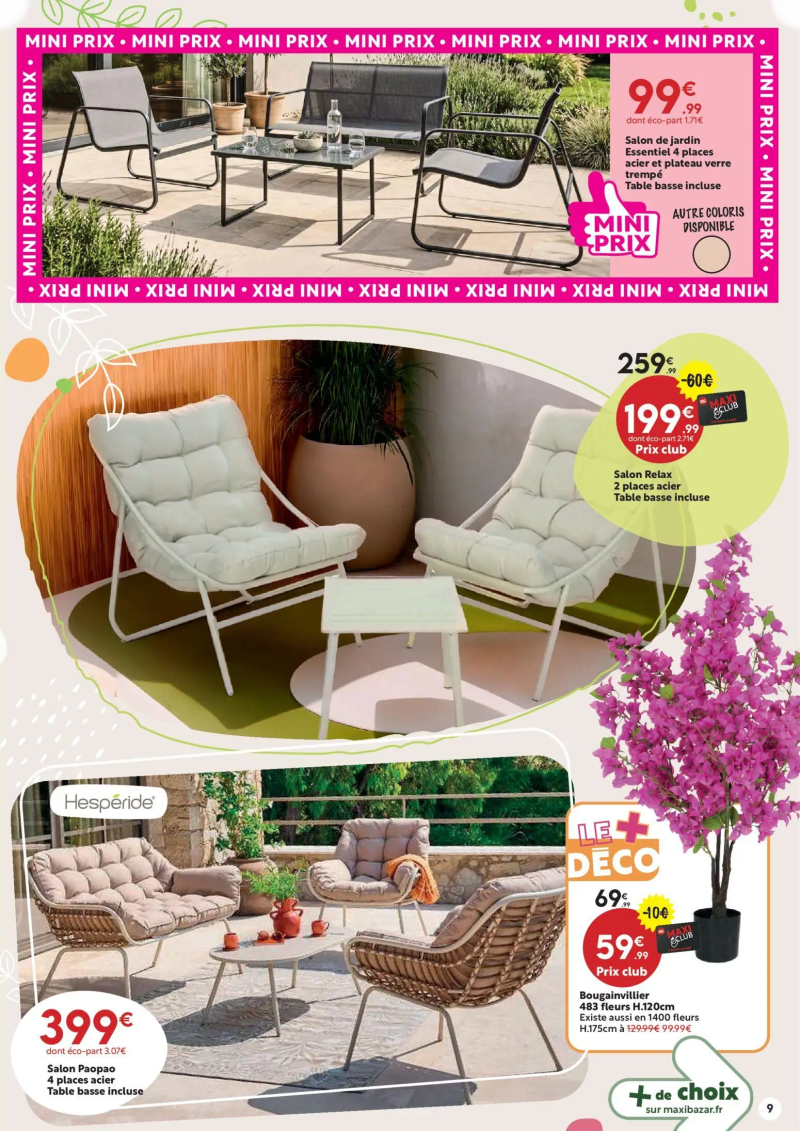 Maxi Bazar catalogue du 29/04 – page 9