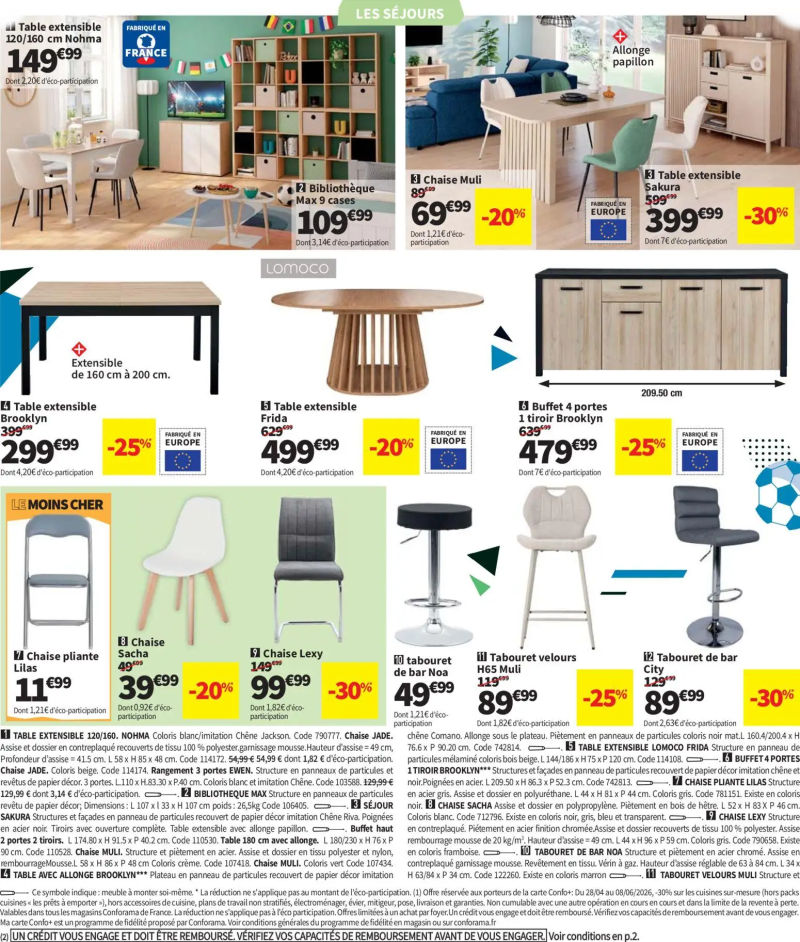 Conforama catalogue du 28/04 – page 16