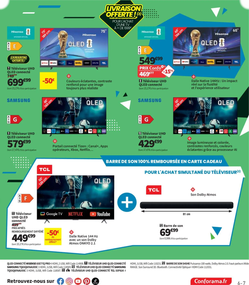 Conforama catalogue du 28/04 – page 7