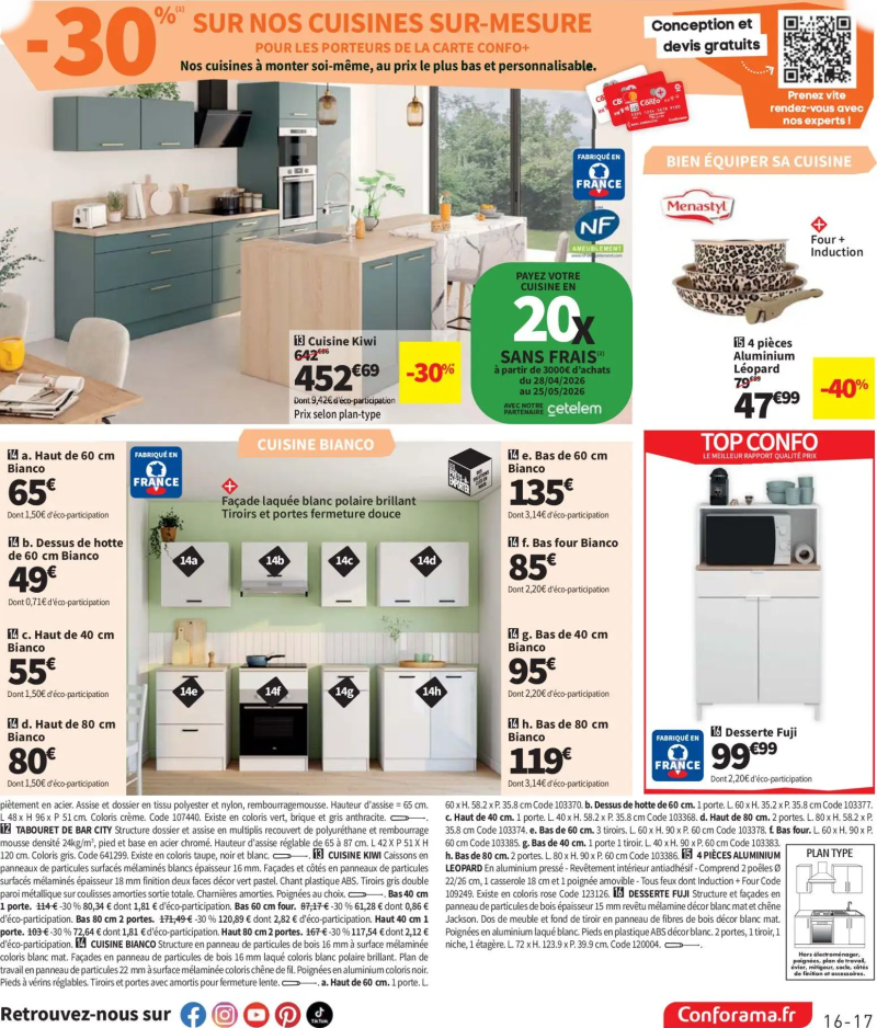 Conforama catalogue du 28/04 – page 17