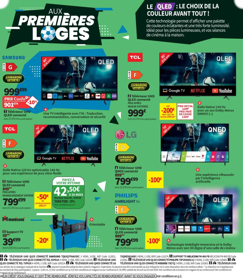 Conforama catalogue du 28/04 – page 6