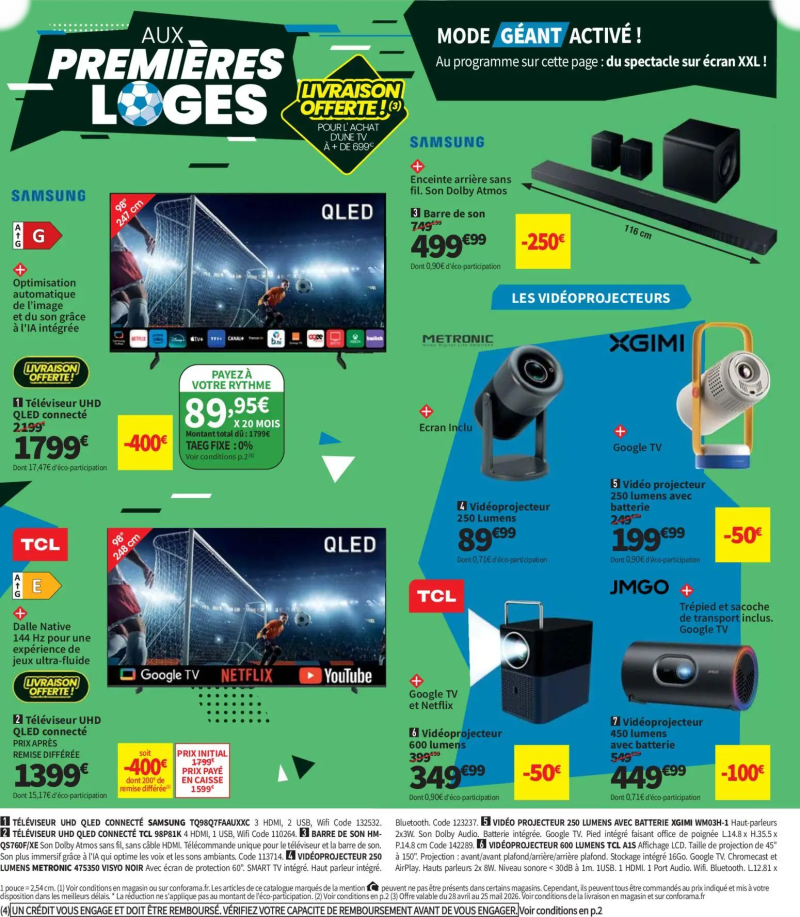 Conforama catalogue du 28/04 – page 4