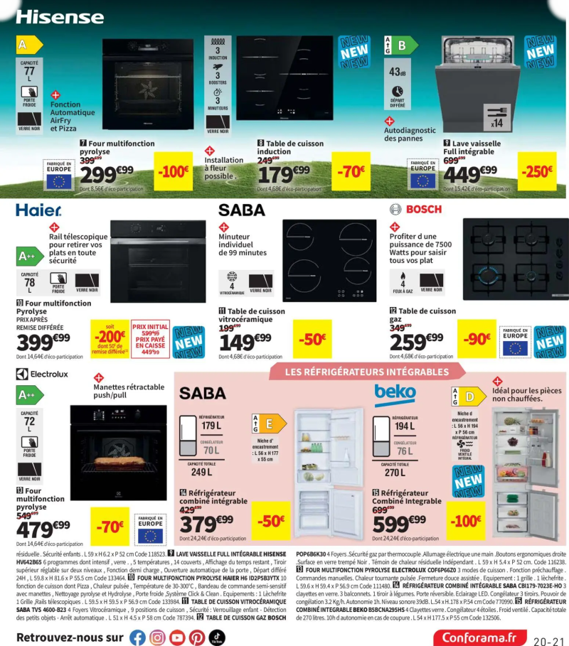 Conforama catalogue du 28/04 – page 21