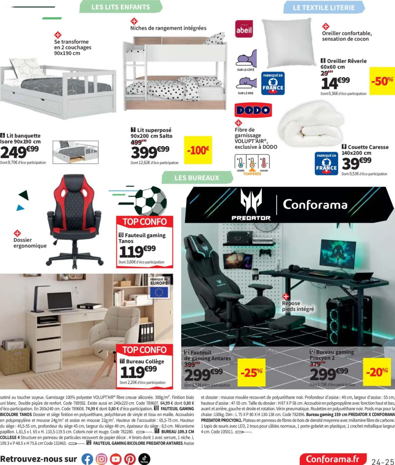 Conforama catalogue du 28/04 – page 25