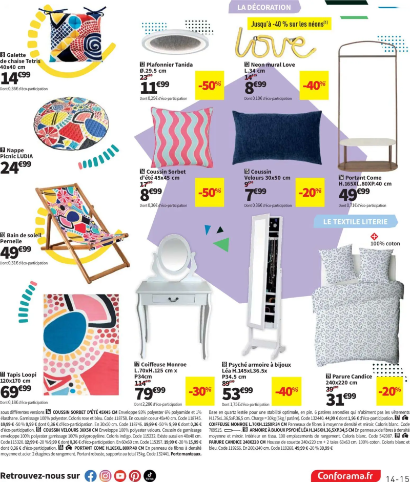 Conforama catalogue du 28/04 – page 15