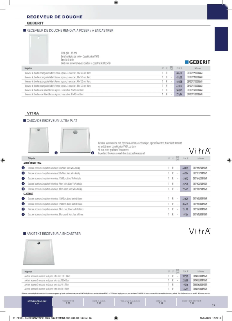 Rexel                                                     catalogue du 20/04 – page 33