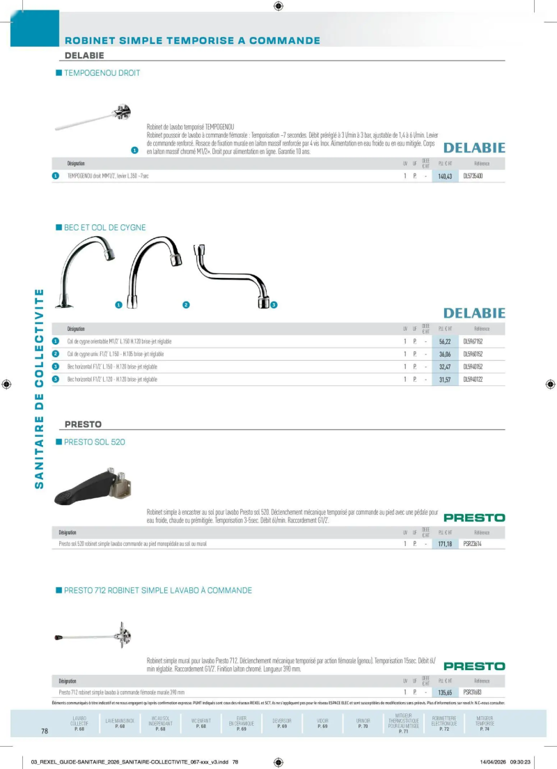 Rexel                                                     catalogue du 20/04 – page 78