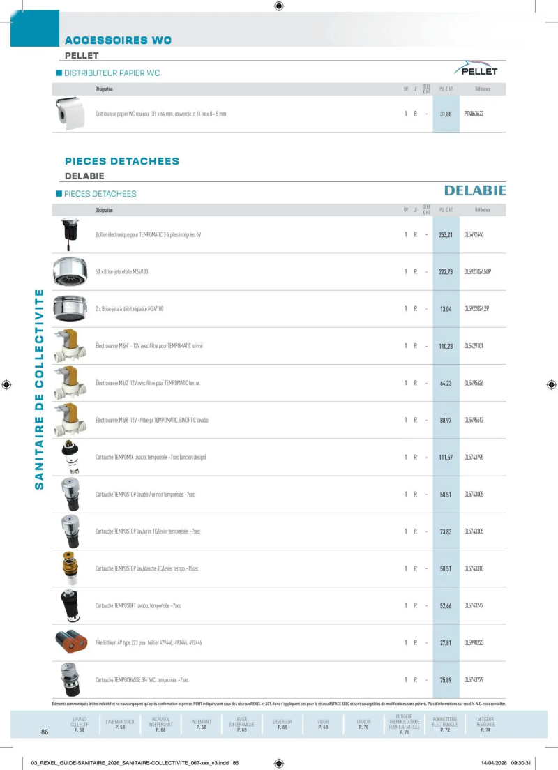Rexel                                                     catalogue du 20/04 – page 86