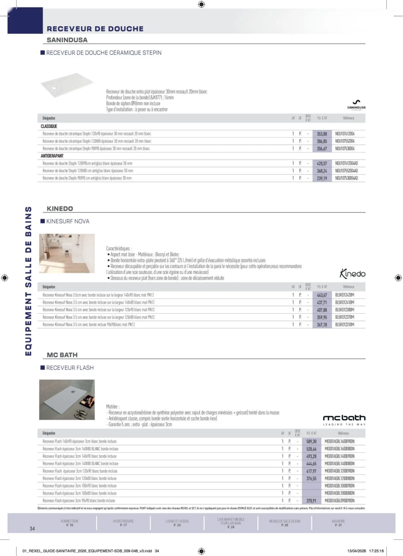 Rexel                                                     catalogue du 20/04 – page 34