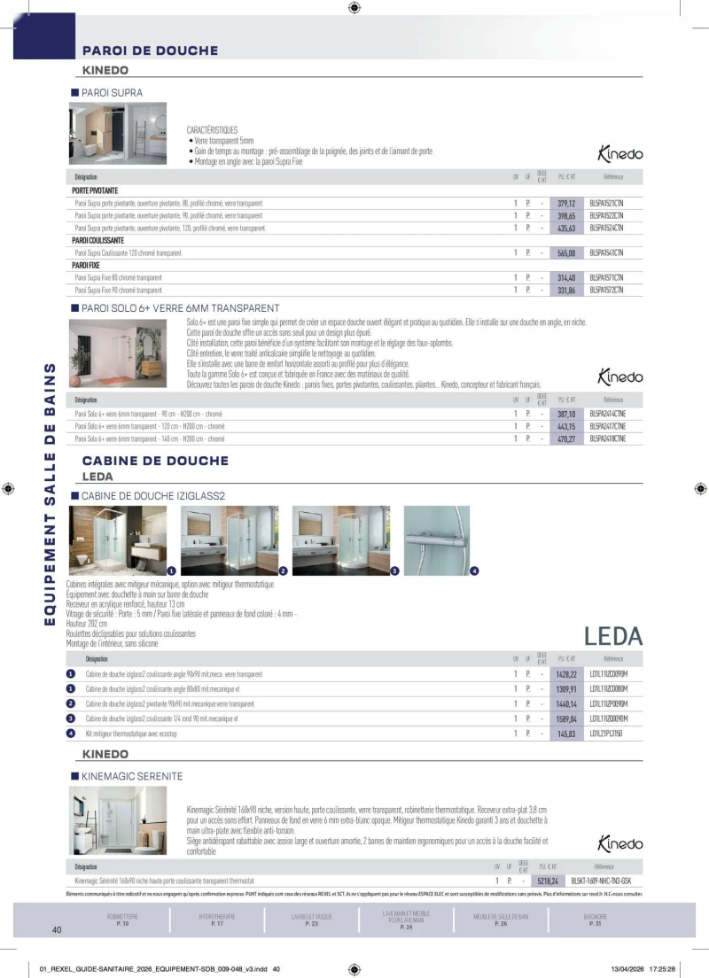 Rexel                                                     catalogue du 20/04 – page 40