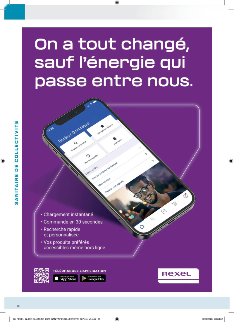 Rexel                                                     catalogue du 20/04 – page 88