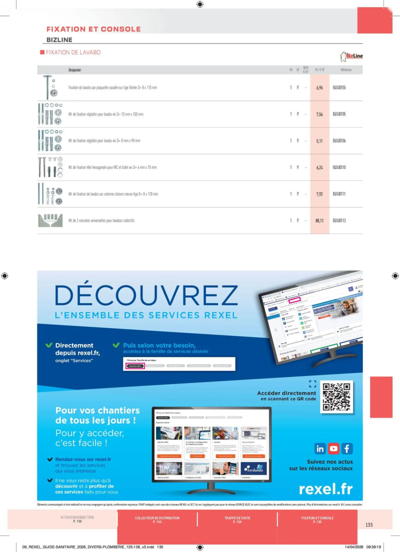 Rexel                                                     catalogue du 20/04 – page 135