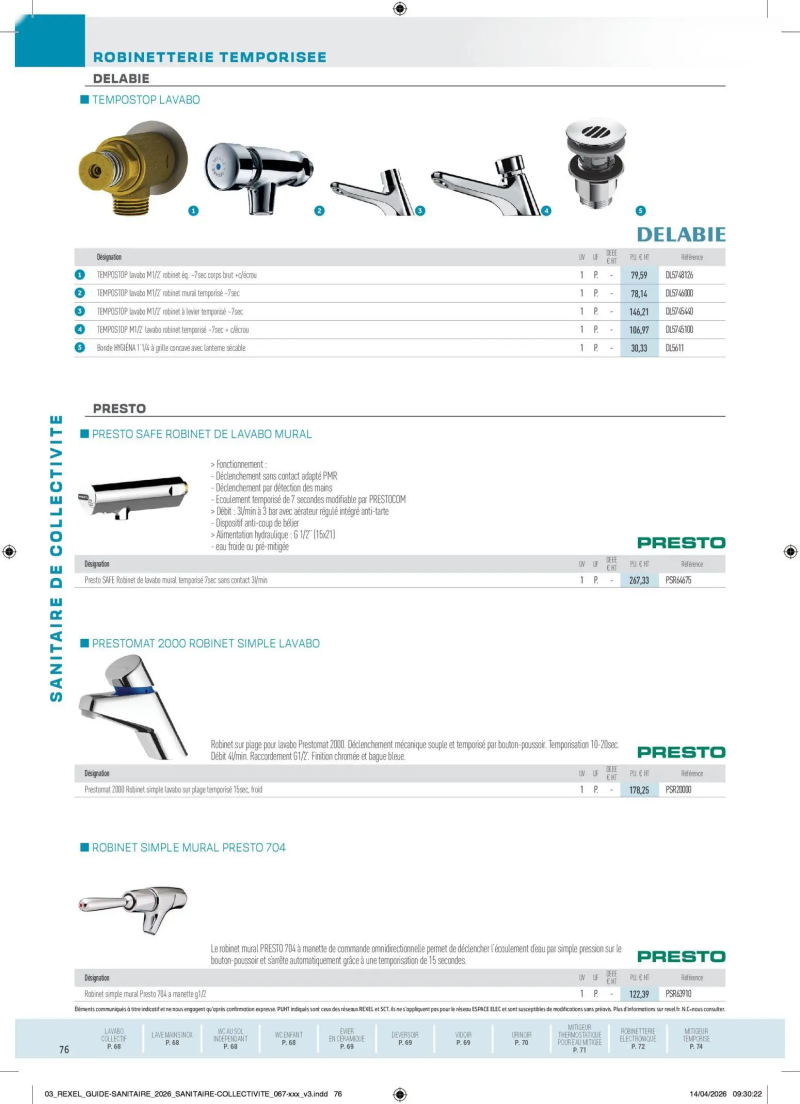 Rexel                                                     catalogue du 20/04 – page 76